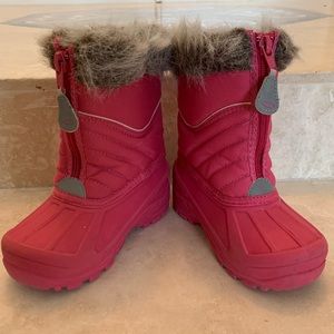 Champion Snow Boots, Pink, Little Girl size 10